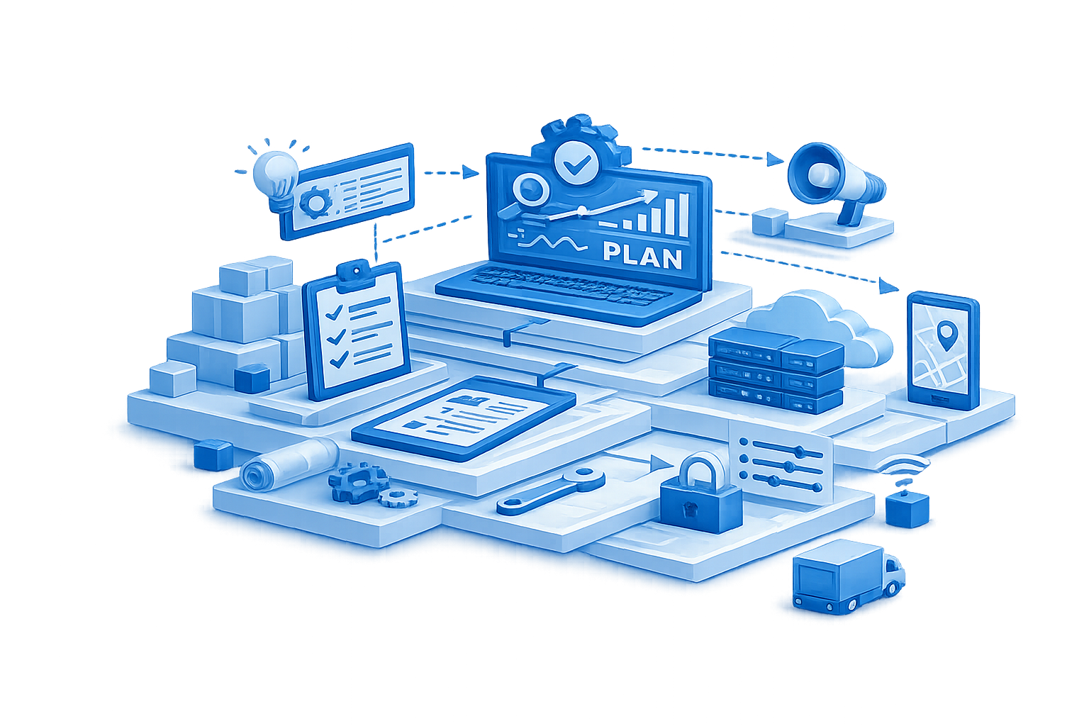 Projektbasierte Services Rollouts