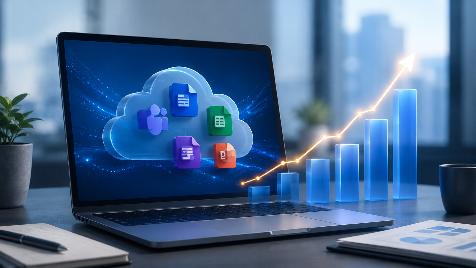 Microsoft 365 Preiserhöhung 2026 mit Cloud-Anwendungen und steigenden Lizenzkosten